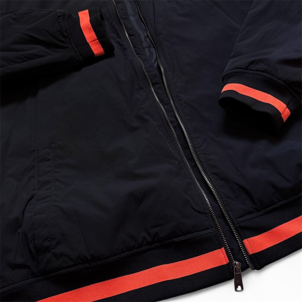 Harley-Davidson Performance Screamin Eagle Mens 2XL Black Nylon Bomber Jacket - Picture 7 of 10
